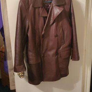 Andrew Marc Leather Coat